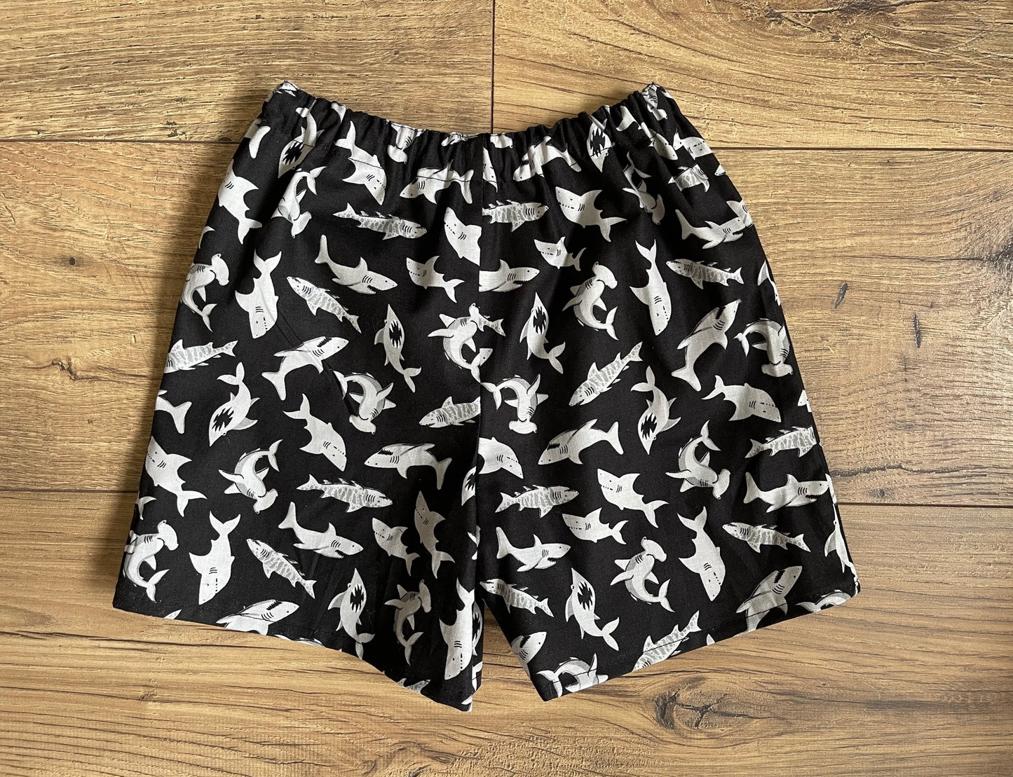 Child Shorts Boys SHARKS Board Shorts Sizes 3 Months-6 Years