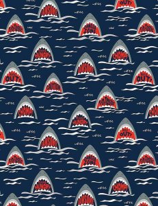 Child Shorts Boys SHARKS Board Shorts Sizes 3 Months-6 Years