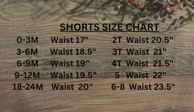 Girls Infant & Toddler Elastic Waist HAWAIIAN HIBISCUS Shorts