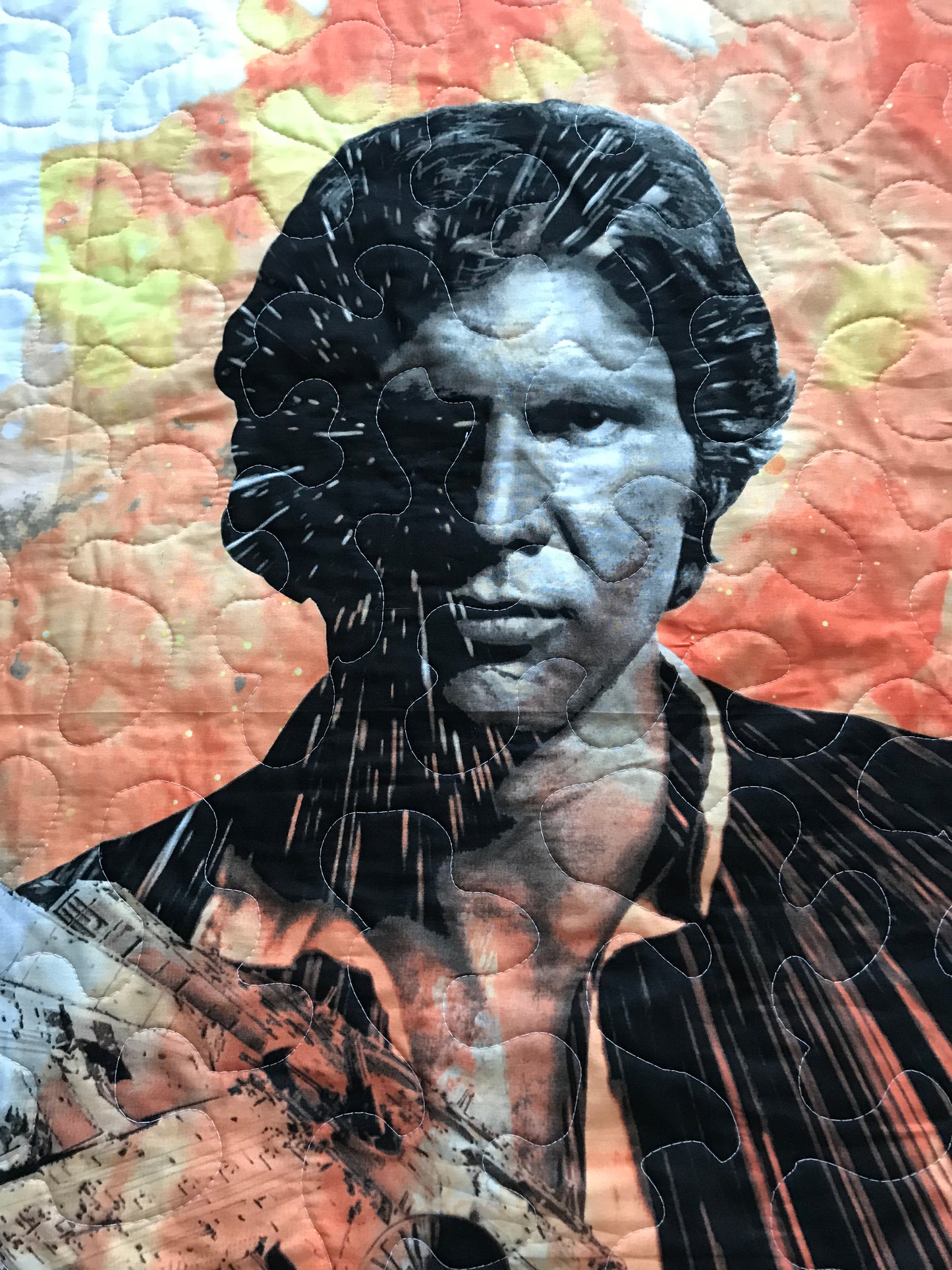 STAR WARS HAN SOLO INSPIRED QUILTED BLANKET