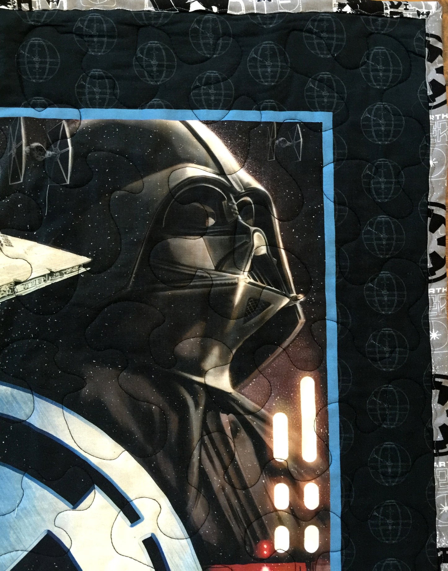 Star Wars Rogue One Villains inspired Quilted Blanket