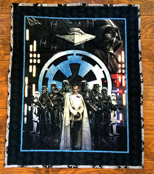 Star Wars Rogue One Villains inspired Quilted Blanket 