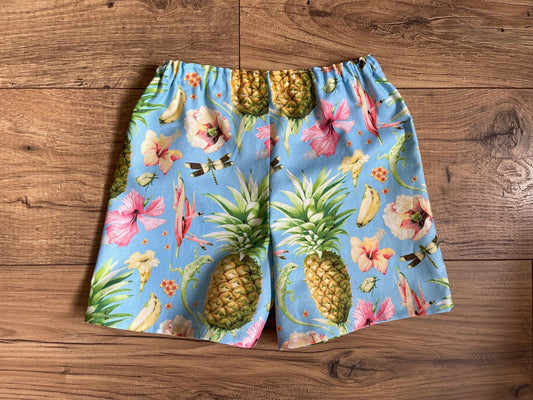 Child Shorts Boys and Girls Hawiian Board Shorts Sizes 3 Months-6 Years